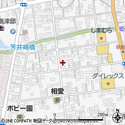 宮崎県都城市早鈴町1638-1周辺の地図
