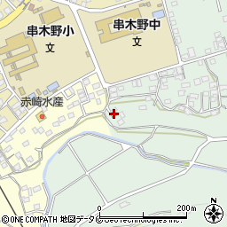 鹿児島県いちき串木野市袴田818周辺の地図
