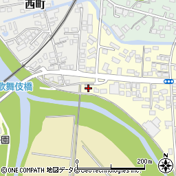 宮崎県都城市甲斐元町7-3周辺の地図