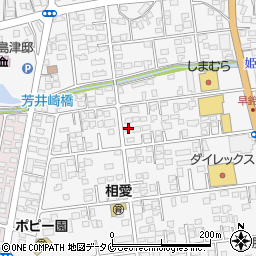 宮崎県都城市早鈴町1638-4周辺の地図