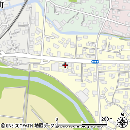 宮崎県都城市甲斐元町7-10周辺の地図