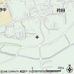 鹿児島県いちき串木野市袴田778周辺の地図