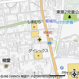 宮崎県都城市早鈴町1647-1周辺の地図
