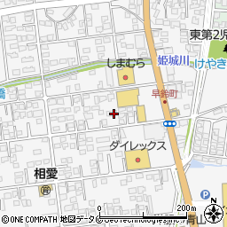 宮崎県都城市早鈴町1644周辺の地図