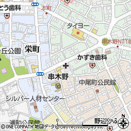 鹿児島県いちき串木野市旭町34周辺の地図