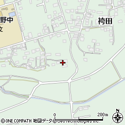 鹿児島県いちき串木野市袴田772周辺の地図