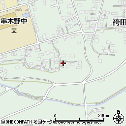 鹿児島県いちき串木野市袴田771周辺の地図