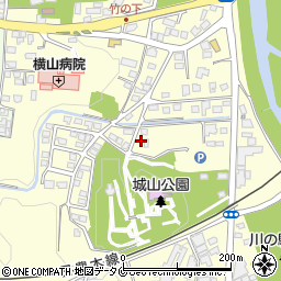 宮崎県都城市都島町161周辺の地図