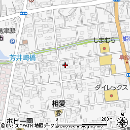 宮崎県都城市早鈴町1658周辺の地図