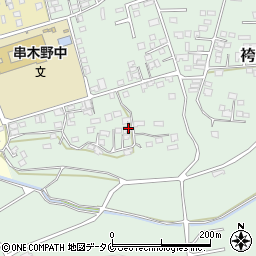 鹿児島県いちき串木野市袴田790周辺の地図