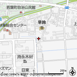 宮崎県都城市早鈴町1865周辺の地図