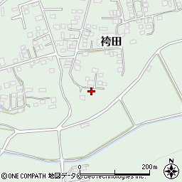 鹿児島県いちき串木野市袴田1902周辺の地図