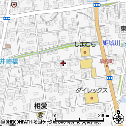 宮崎県都城市早鈴町1656-1周辺の地図