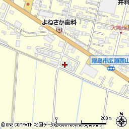 安井広瀬倉庫周辺の地図