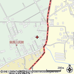 鹿児島県曽於市財部町下財部1495-7周辺の地図