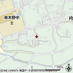 鹿児島県いちき串木野市袴田791周辺の地図