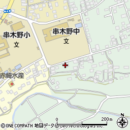 鹿児島県いちき串木野市袴田810周辺の地図