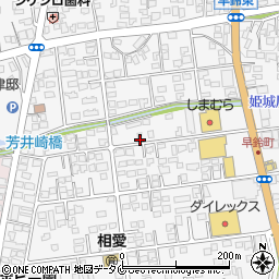 宮崎県都城市早鈴町1668-1周辺の地図