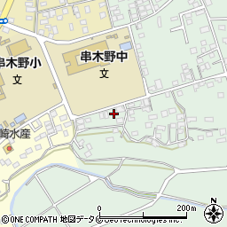 鹿児島県いちき串木野市袴田805周辺の地図