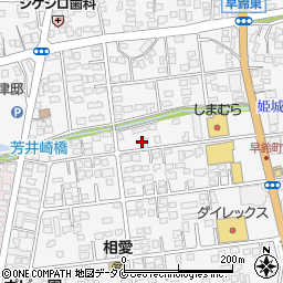 宮崎県都城市早鈴町1668周辺の地図