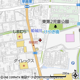 宮崎県都城市早鈴町1650-2周辺の地図