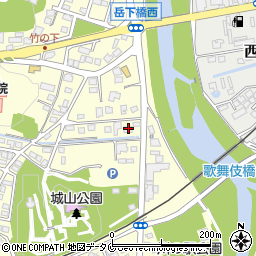 宮崎県都城市都島町167周辺の地図