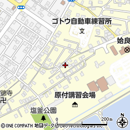 鹿児島県姶良市東餅田3996-7周辺の地図