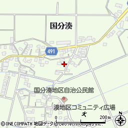 鹿児島県霧島市国分湊298周辺の地図