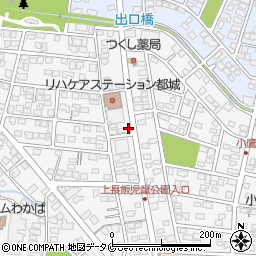 三愛製薬株式会社　宮崎支店周辺の地図