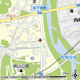 宮崎県都城市都島町3593周辺の地図