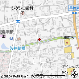 宮崎県都城市早鈴町20-16周辺の地図
