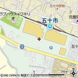 株式会社ニシムタ　五十市店周辺の地図