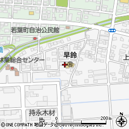 宮崎県都城市早鈴町5068周辺の地図