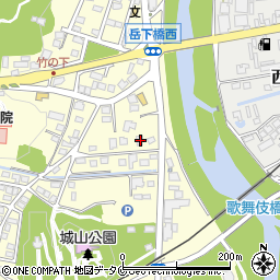 宮崎県都城市都島町168-18周辺の地図