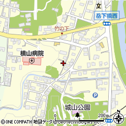 宮崎県都城市都島町535-12周辺の地図