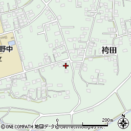 鹿児島県いちき串木野市袴田752周辺の地図