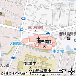 藤元総合病院周辺の地図