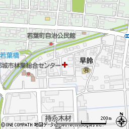 宮崎県都城市早鈴町5042周辺の地図
