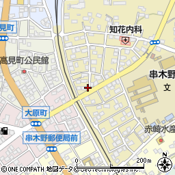 鹿児島県いちき串木野市日出町2周辺の地図