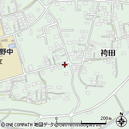 鹿児島県いちき串木野市袴田750周辺の地図