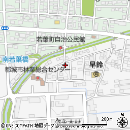 宮崎県都城市早鈴町5039周辺の地図