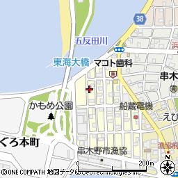 松川商店周辺の地図