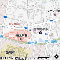 宮崎県都城市早鈴町18-39周辺の地図