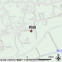 鹿児島県いちき串木野市袴田1870周辺の地図