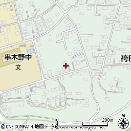 鹿児島県いちき串木野市袴田741周辺の地図