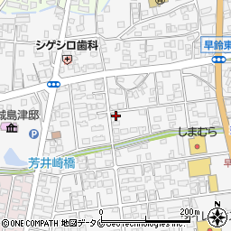 宮崎県都城市早鈴町20-19周辺の地図