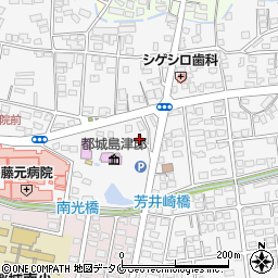 宮崎県都城市早鈴町18-15周辺の地図