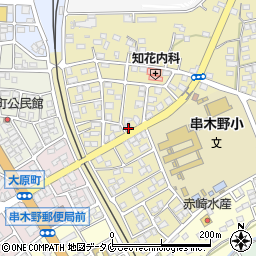 鹿児島県いちき串木野市日出町57周辺の地図
