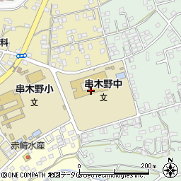 いちき串木野市立串木野中学校周辺の地図