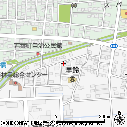 宮崎県都城市早鈴町5052周辺の地図